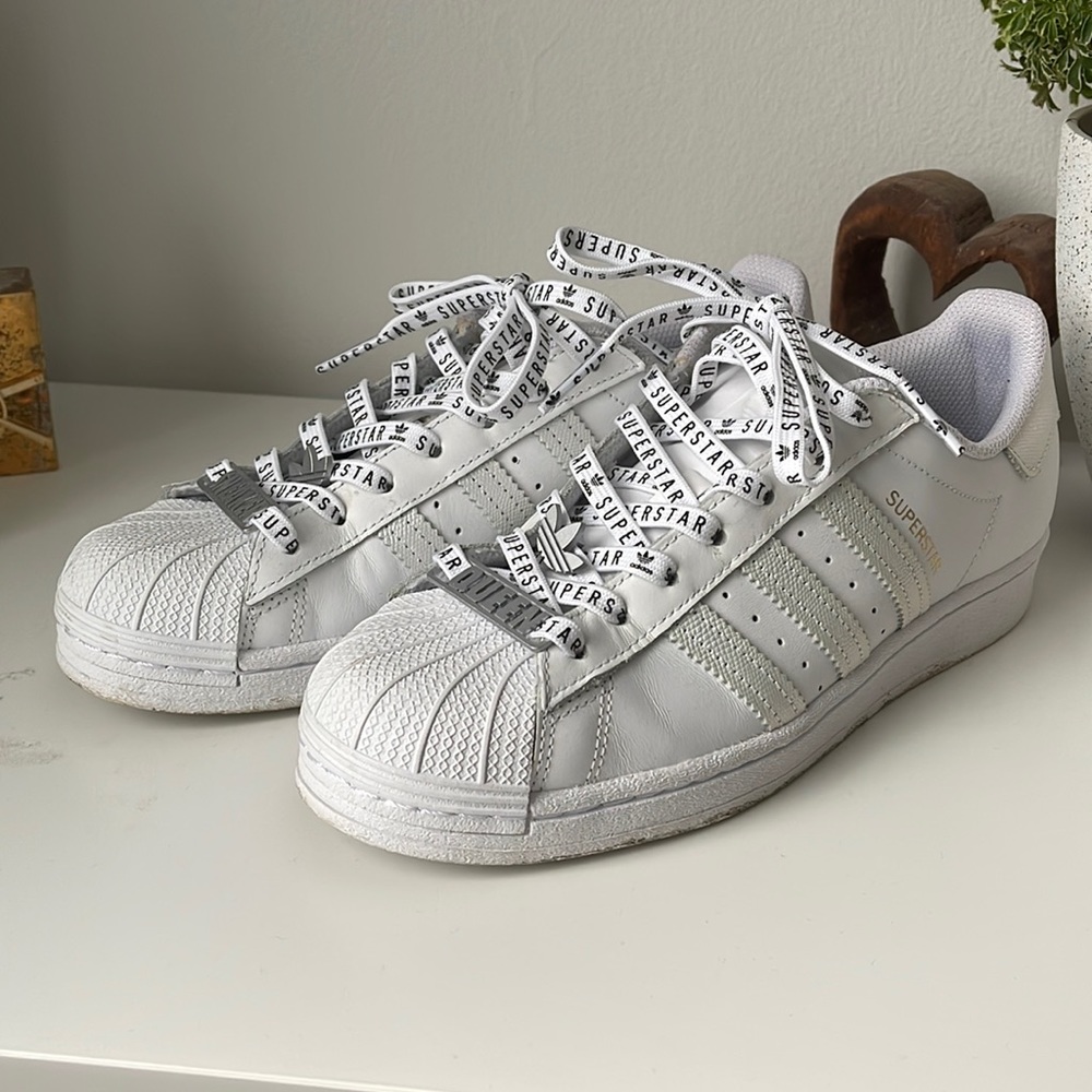 Adidas Originals Womens Superstar FV3392 White/White Size 8